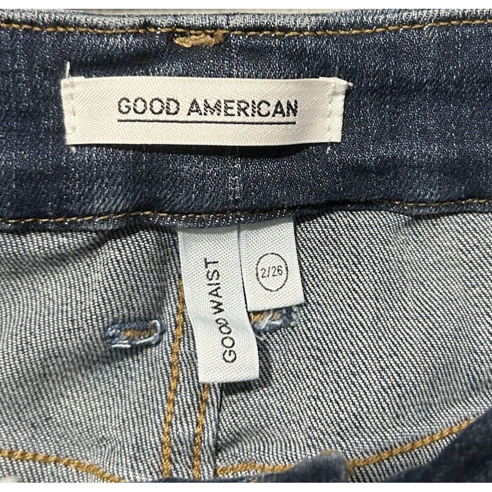Good American Women Size 2 Good‎ Waist High Rise Skinny Denim Jeans - Picture 5 of 6